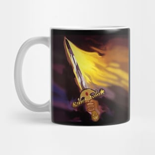 My Powerful Sword on Fire Mug